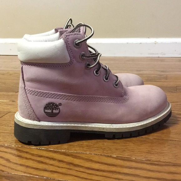 Pink Timberland work boot size 13.5 - Picture 2 of 7